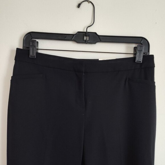 Ladies SZ 4PS Alfani Black Straight-Leg Pant - Picture 2 of 5